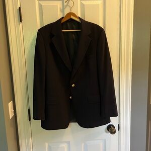Ralph Lauren Navy Wool Sportcoat Blazer